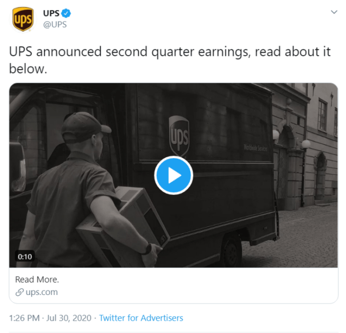 Ups stock sails higher after q3 earnings heres why