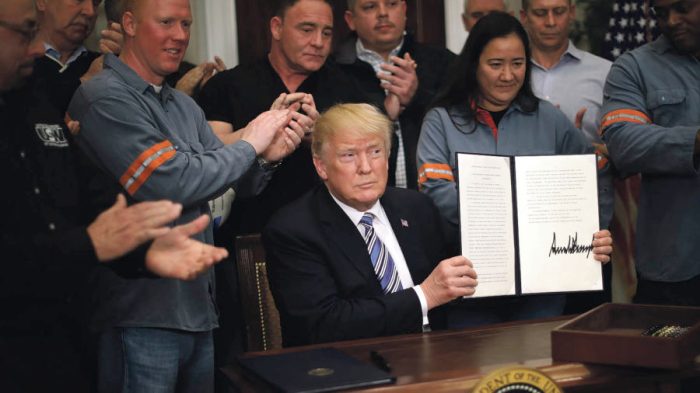 Which states will bear the brunt of trump tariff plan